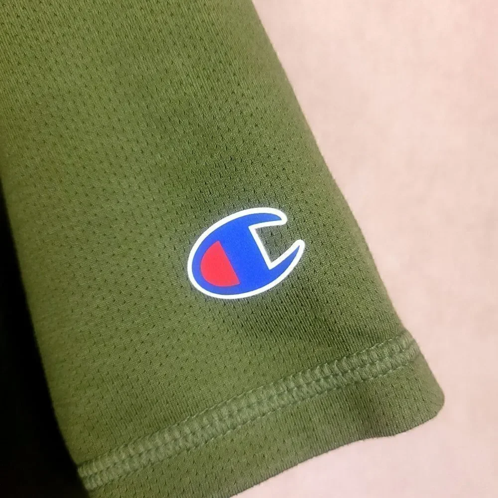 Champion Green Short Sleeve T-shirt Size 2XL - Picture 3 of 5